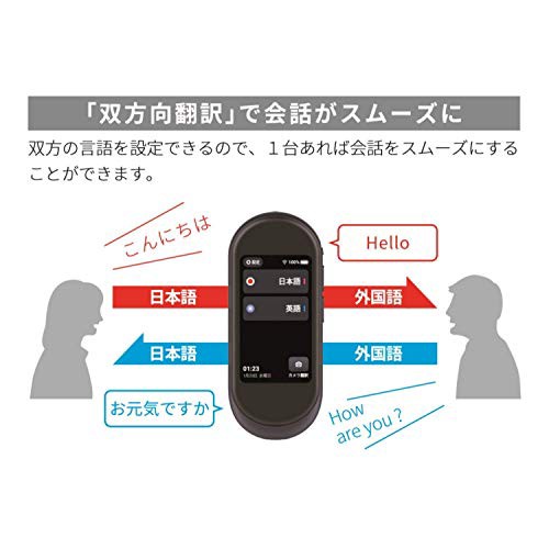 新品】富士通 arrows 翻訳機 レッド 箱付き