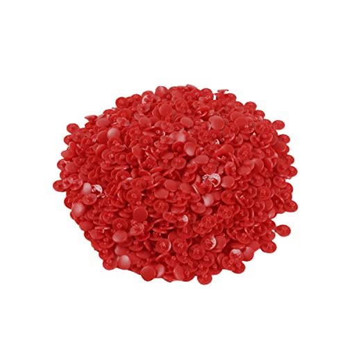 KIYOHARA サンコッコー ワンタッチ プラスナップ 業務用 大容量 パック 1000組入 直径10mm レッド 取・・・その他日用品・文房具・手芸用品