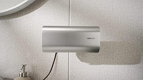 ＡＩＯＬＵＳハンドドライヤーシルバー AIOLUS（アイオルス）Hand Dryer｜家庭用コンパクトハンドドライヤー