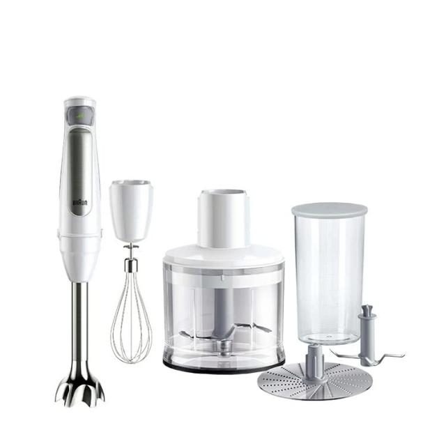 ブラウン ハンドブレンダー マルチクイック7 MQ7035IGWH 簡単操作 時短 離乳食 下ごしらえ スムージー スー・・・