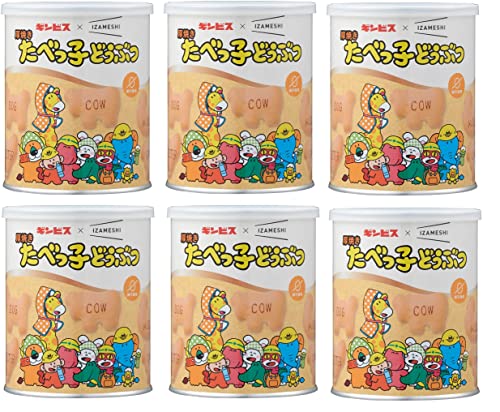 保存食品 『IZAMESHI(イザメシ) 厚焼きたべっ子どうぶつ』 6缶セット