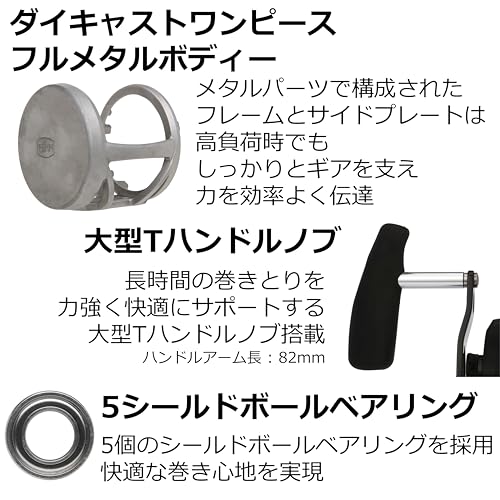 PENN (ペン) FATHOM II 2speed FTHII30LD2 ファゾム2 2スピード