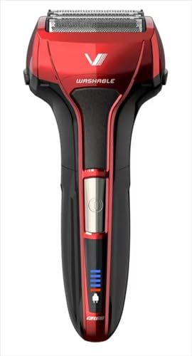 マクセルイズミ 5枚刃モデル 往復式シェーバー IZF-V553W レッド