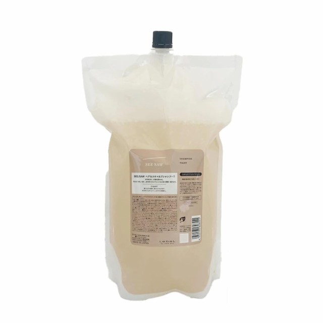 ルベル SEE/SAW ヘア&スキャルプシャンプーT タイト 2500ml レフィルの通販は
