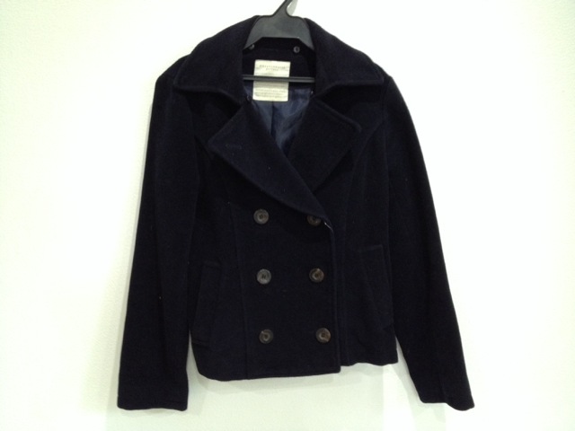 イーハイフンワールドギャラリー E Hyphen World Gallery Pコート サイズf レディース ネイビー ショート丈 冬物 還元祭対象 中古 の通販はau Pay マーケット ブランディア Au Pay マーケット店