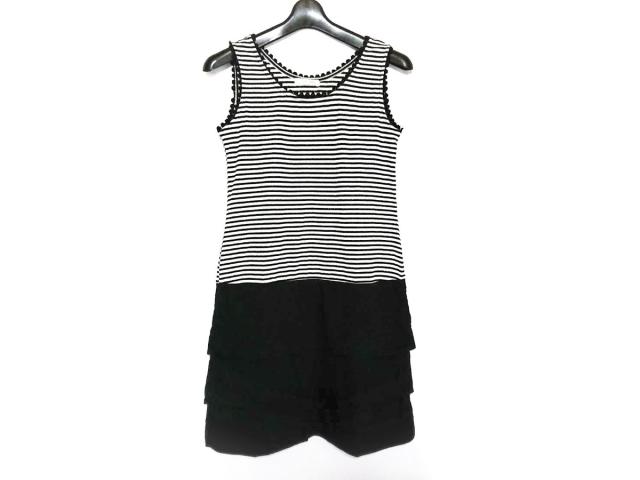 レストローズ L Est Rose ワンピース レディース 美品 黒 白 ボーダー 中古 の通販はau Pay マーケット ブランディア Au Pay マーケット店