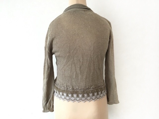 ユナイテッドアローズ United Arrows ジャケット レディース カーキ ベージュ 白 ニット 中古 の通販はau Pay マーケット ブランディア Au Pay マーケット店