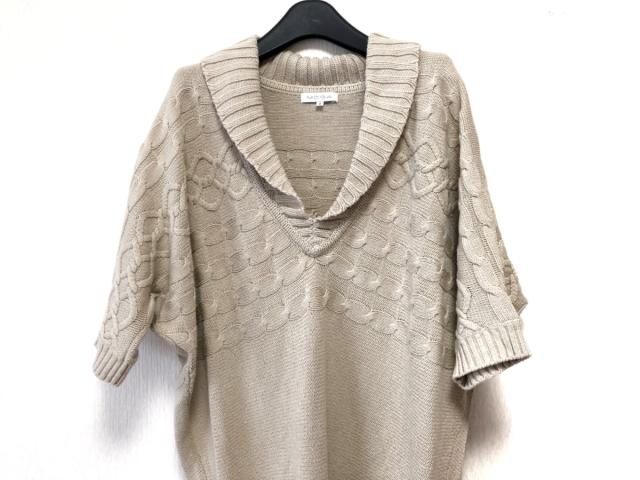 モガ Moga ワンピース サイズ2 M レディース ベージュ ニット 中古 の通販はwowma ブランディア Wowma 店