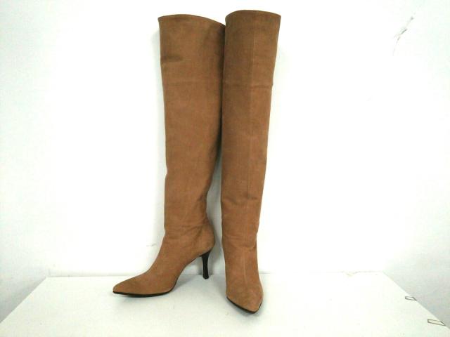 プールサイド Pool Side ブーツ 22 1 2 レディース ブラウン ニーハイ スエード 中古 の通販はau Pay マーケット ブランディア Au Pay マーケット店