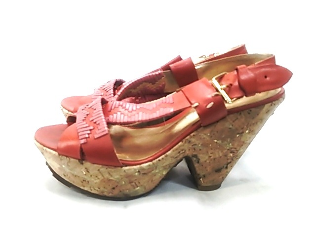 グレースコンチネンタル Grace Continental サンダル レディース ピンク レッド レザー 中古 の通販はau Pay マーケット ブランディア Au Pay マーケット店