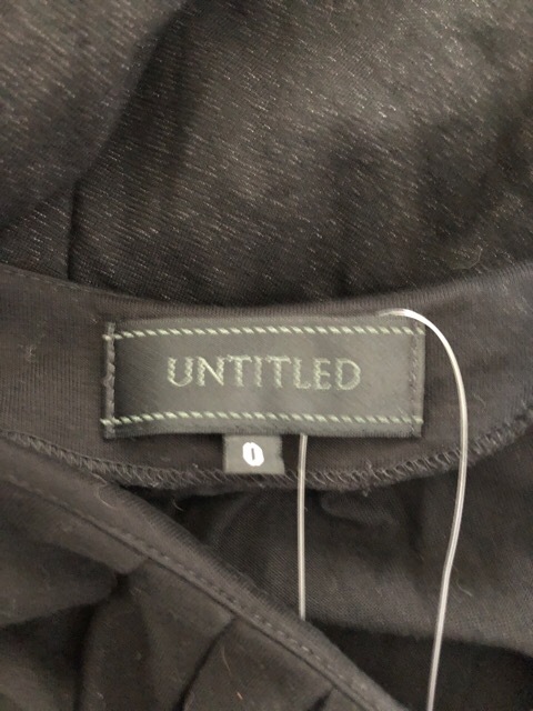 アンタイトル Untitled ワンピース サイズ0 Xs レディース 黒 中古 の通販はau Pay マーケット ブランディア Au Pay マーケット店