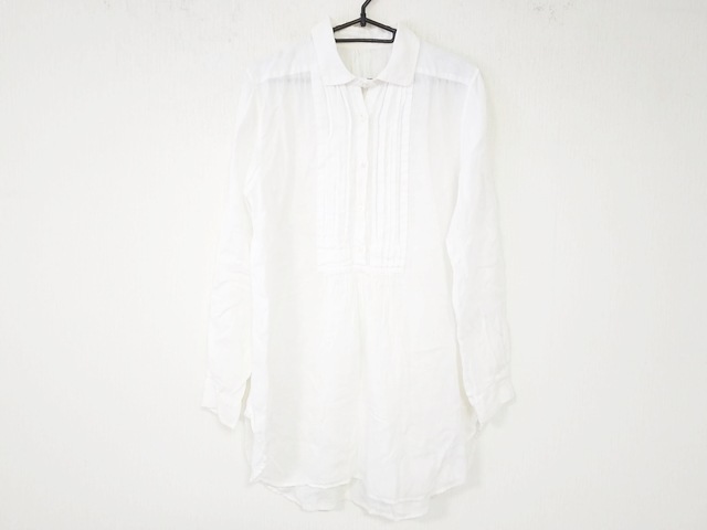 マーガレットハウエル Margarethowell ワンピース サイズi S レディース 白 リネン 中古 0730の通販はau Pay マーケット ブランディア Au Pay マーケット店