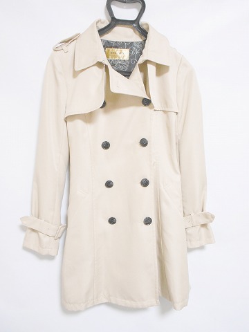 ロイヤルパーティー Royalparty トレンチコート サイズ38 M レディース ベージュ 冬物 中古 の通販はau Pay マーケット ブランディア Au Pay マーケット店