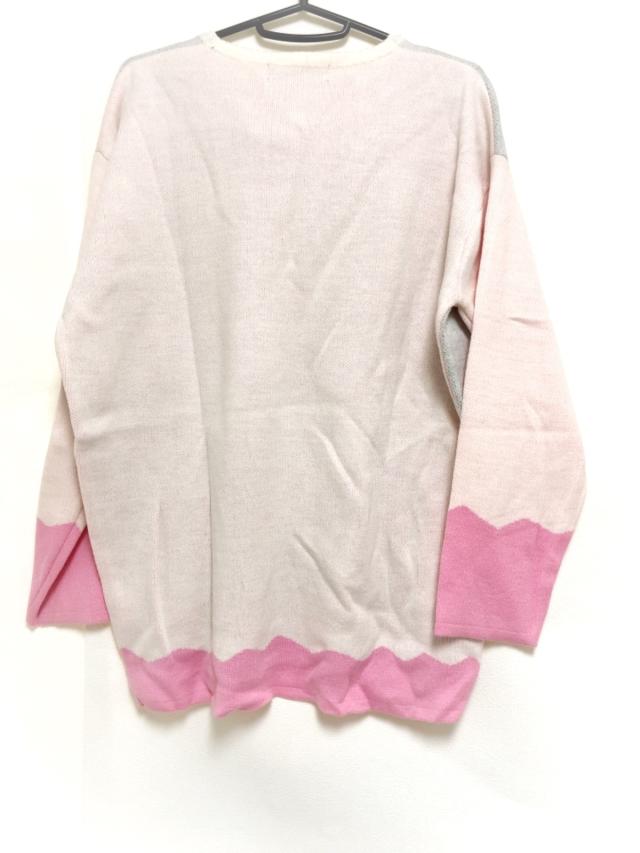 ギャラクシー Galaxxxy 長袖セーター サイズf レディース 美品 白 ピンク マルチ 恐竜 還元祭対象 中古 の通販はau Pay マーケット ブランディア Au Pay マーケット店