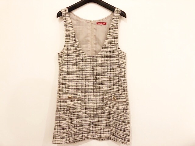 アプワイザーリッシェ Apuweiser Riche ワンピース サイズ2 M レディース 美品 アイボリー 黒 マルチ チェック柄 中古 の通販はau Pay マーケット ブランディア Au Pay マーケット店