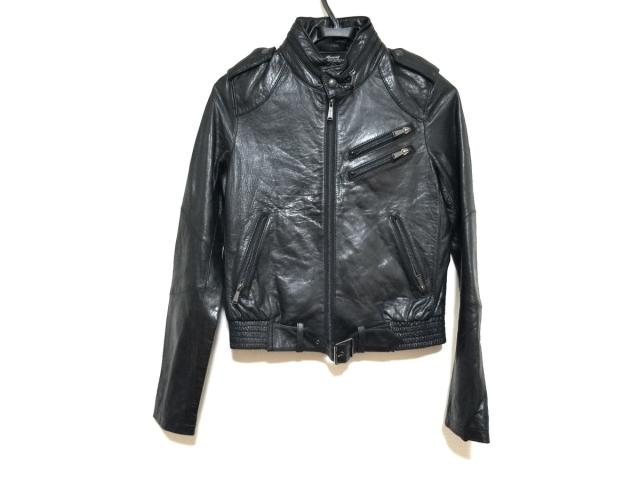 マウジー Moussy ライダースジャケット サイズ1 S レディース 美品 黒 羊革 中古 の通販はau Pay マーケット ブランディア Au Pay マーケット店