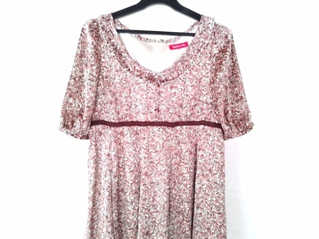 アプワイザーリッシェ Apuweiser Riche ワンピース サイズ2 M レディース ピンク ブラウン アイボリー 花柄 中古 の通販はau Pay マーケット ブランディア Au Pay マーケット店