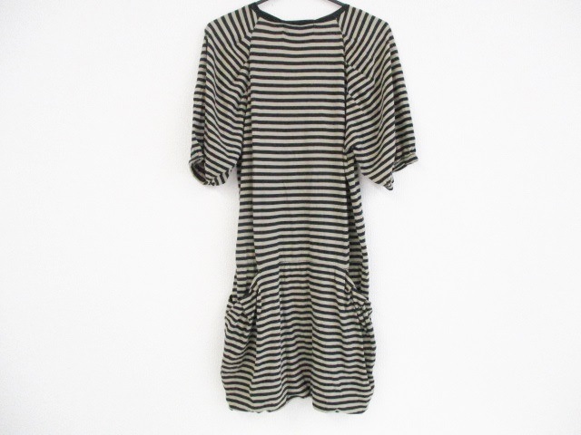 ザシークレットクローゼット The Secret Closet ワンピース レディース 黒 ライトブラウン ボーダー 変形デザイン 中古 の通販はau Pay マーケット ブランディア Au Pay マーケット店