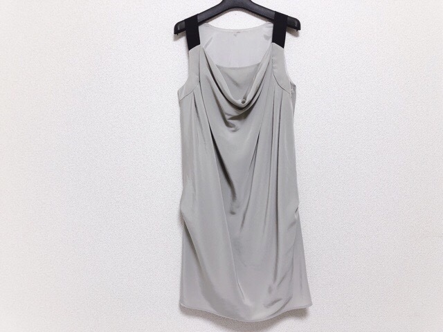 デプレ Des Pres ワンピース サイズ1 S レディース ライトグレー 黒 中古 の通販はau Pay マーケット ブランディア Au Pay マーケット店