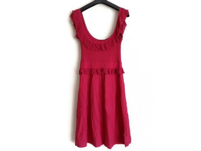 ポールカ Pauleka ワンピース サイズs レディース ボルドー ニット 中古 の通販はau Wowma ブランディア Au Wowma 店