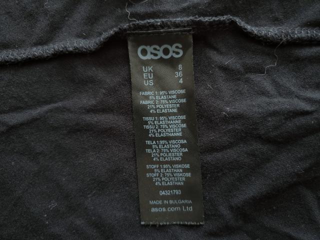 エイソス Asos ワンピース サイズuk 8 レディース 黒 白 中古 1908の通販はau Pay マーケット ブランディア Au Wowma 店