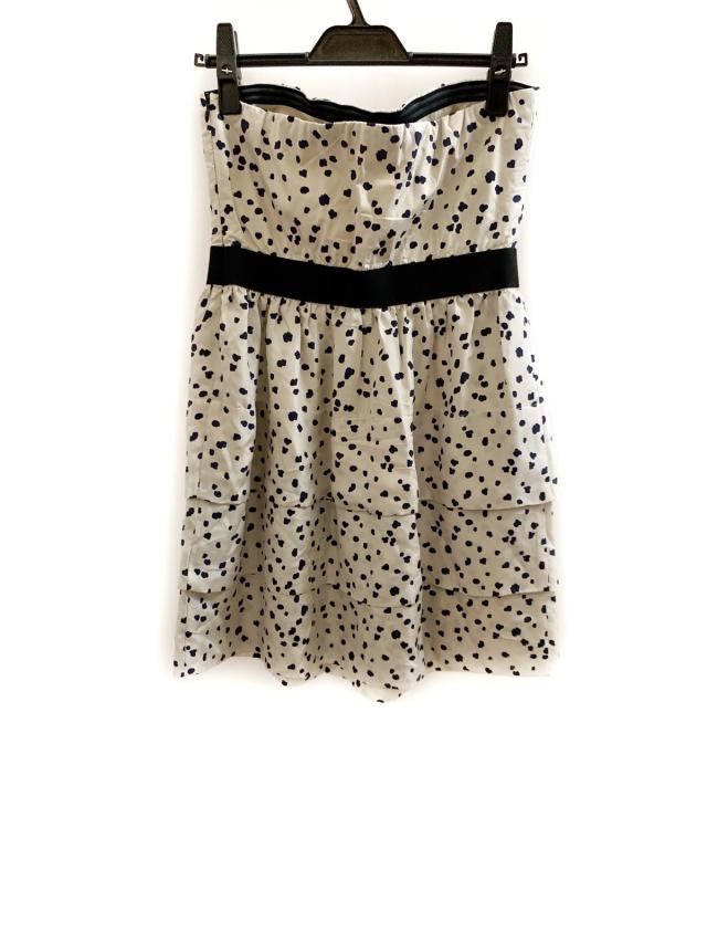 セオリー Theory ワンピース サイズ2 S レディース 美品 アイボリー ネイビー ドット柄 中古 の通販はau Pay マーケット ブランディア Au Pay マーケット店