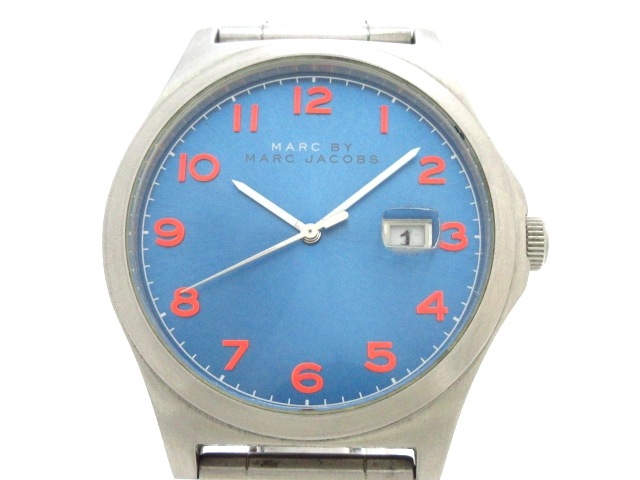 マークジェイコブス Marc By Marc Jacobs 腕時計 Mbm5058 メンズ ブルー 中古 の通販はau Pay マーケット ブランディア Au Pay マーケット店