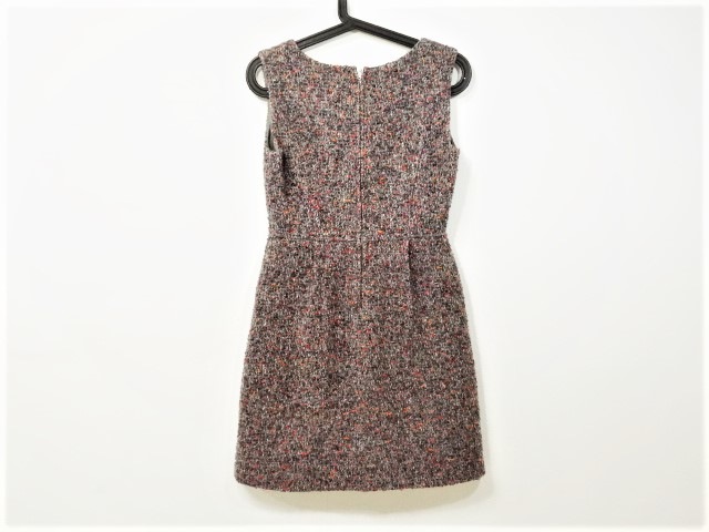 アベニールエトワール Aveniretoile ワンピース サイズ34 S レディース グレー ピンク マルチ ビーズ 中古 の通販はau Pay マーケット ブランディア Au Pay マーケット店