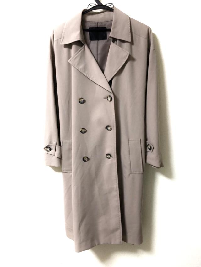 ジーナシス Jeanasis トレンチコート サイズf レディース 美品 ベージュ 中古 の通販はau Pay マーケット ブランディア Au Pay マーケット店