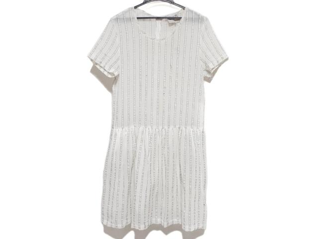 シーニューヨーク Sea New York ワンピース サイズ0 Xs レディース アイボリー 黒 中古 0521の通販はau Pay マーケット ブランディア Au Pay マーケット店