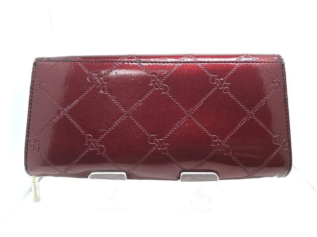 ピンキー ダイアン Pinky Dianne 長財布 レディース ボルドー Pvc 塩化ビニール 中古 の通販はau Pay マーケット ブランディア Au Pay マーケット店