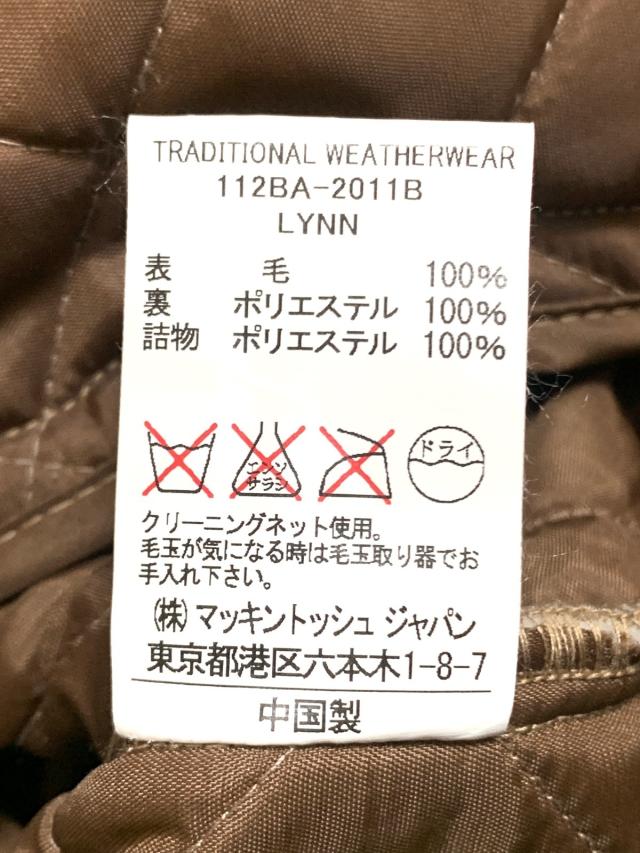 トラディショナルウェザーウェア コート サイズ36 M レディース 美品 ライトブラウン 冬物 キルティング 中古 1913の通販はau Pay マーケット ブランディア Au Pay マーケット店