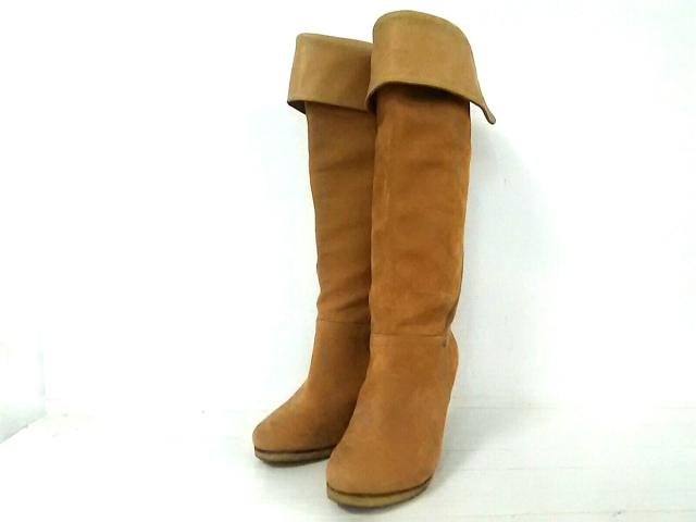 アグ Ugg ロングブーツ 235 レディース 美品 ベージュ ウェッジソール ヌバック ムートン 還元祭対象 中古 の通販はau Pay マーケット ブランディア Au Pay マーケット店