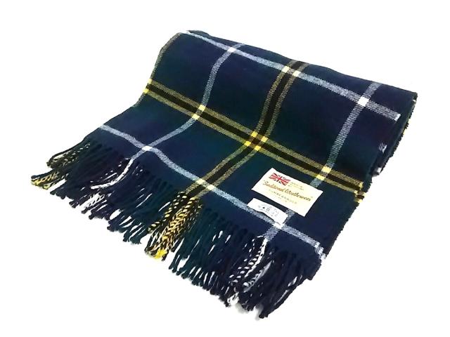トラディショナルウェザーウェア 大判ストール 紺グリーンチェック Souryou Zei Muryou マフラー ショール Cpmalaysia Com