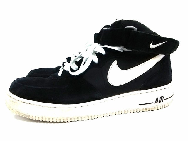 ナイキ Nike スニーカー メンズ 315123 020 黒 白 ハイカット スエード