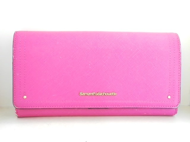 サマンサ シュエット Samantha Chouette 長財布 レディース ピンク 黒 合皮 中古 の通販はau Pay マーケット ブランディア Au Pay マーケット店