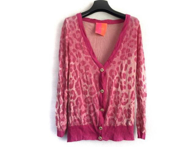 レディ Rady カーディガン レディース ピンク マルチ 豹柄 Radyロゴボタン 還元祭対象 中古 の通販はau Pay マーケット ブランディア Au Pay マーケット店