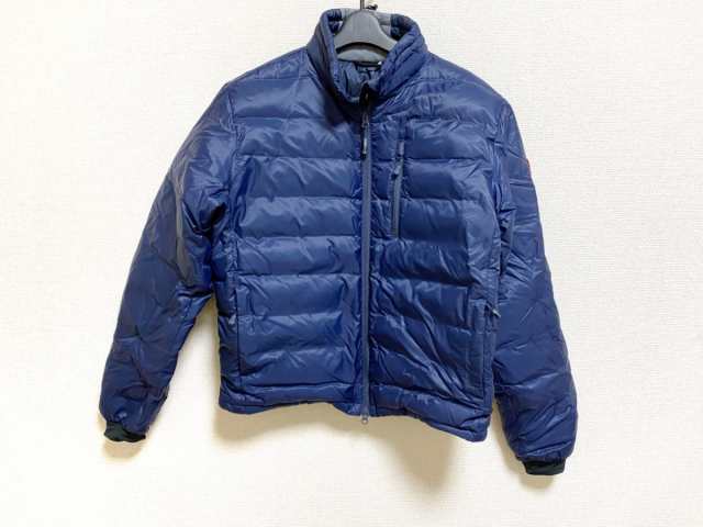 カナダグース Canada Goose ダウンジャケット サイズl メンズ 美品 ロッジジャケット 5056ma ネイビー 冬物 中古 0124の通販はau Pay マーケット ブランディア Au Pay マーケット店