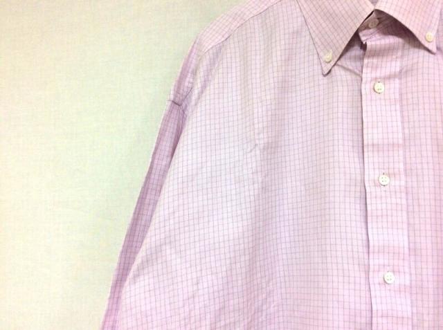 バーバリーロンドン Burberry London 長袖シャツ メンズ ピンク グレー 格子柄 中古 0414の通販はau Pay マーケット ブランディア Au Pay マーケット店