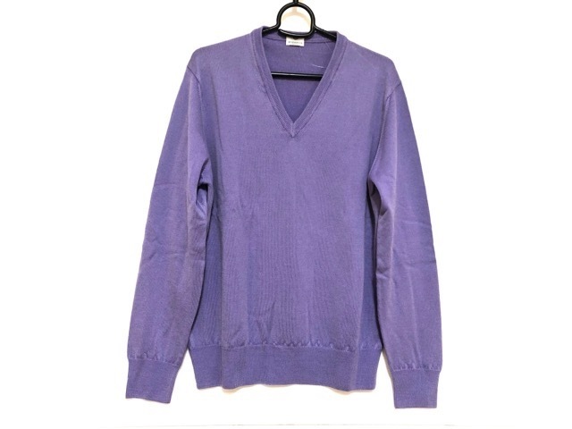 ボレリ Borrelli 長袖セーター サイズ48 Xl メンズ パープル ニット 中古 04の通販はau Pay マーケット ブランディア Au Pay マーケット店