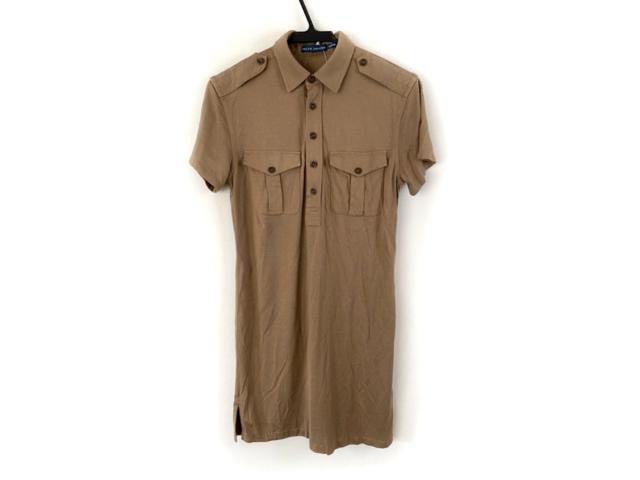 ラルフローレン Ralphlauren ワンピース サイズs レディース 美品 モカ 半袖 ひざ丈 シルク混 ポロシャツワンピ 中古 05の通販はau Pay マーケット ブランディア Au Pay マーケット店