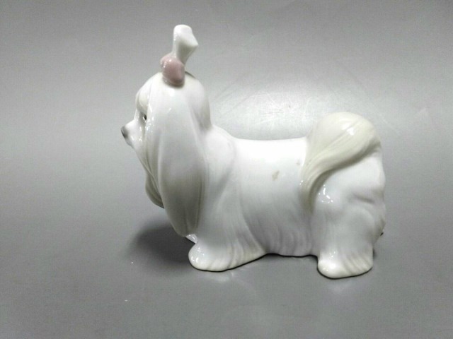 リヤドロ Lladro 小物 レディース 美品 アイボリー ライトグレー ピンク 置物 犬 陶器 中古 0627の通販はau Pay マーケット ブランディア Au Pay マーケット店