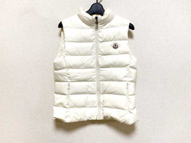 モンクレール Moncler ダウンベスト サイズ14 Xl レディース 美品 Ghany 白 冬物 中古 0628の通販はau Pay マーケット ブランディア Au Pay マーケット店