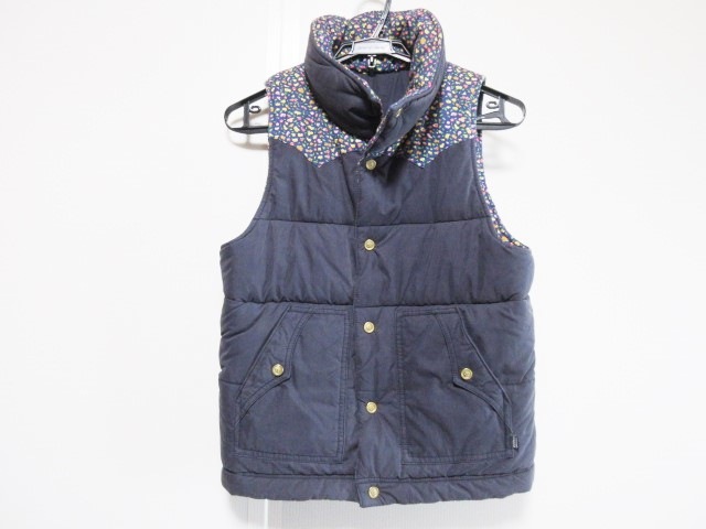 ロデオクラウンズ ダウンベスト サイズm レディース 美品 ダークネイビー ピンク マルチ 春 秋物 リバーシブル 花柄 中古 0218の通販はau Pay マーケット ブランディア Au Pay マーケット店