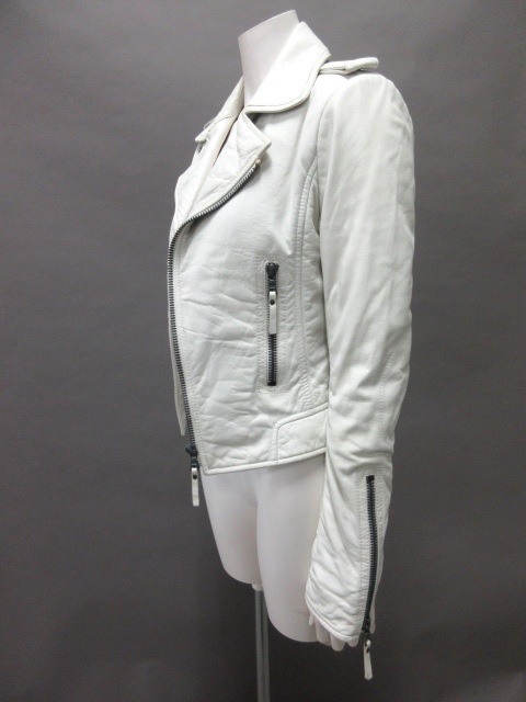 バレンシアガ Balenciaga ライダースジャケット サイズ36 S レディース 白 レザー 冬物 中古 0216の通販はau Pay マーケット ブランディア Au Pay マーケット店