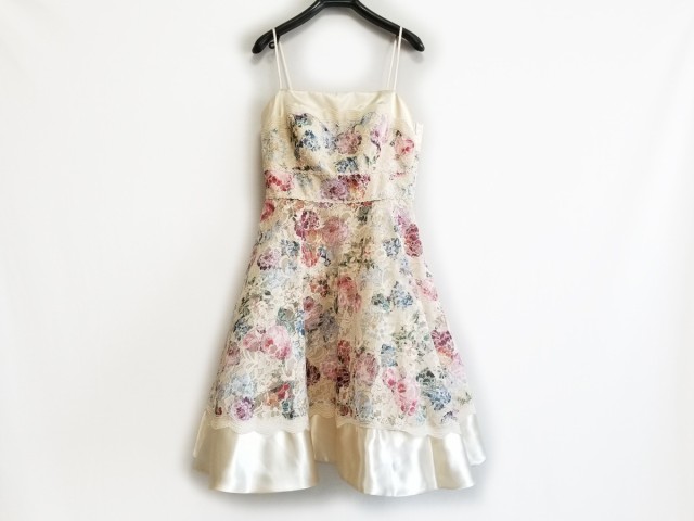 エメ Aimer ワンピース サイズ9 M レディース 美品 ベージュ マルチ レース 花柄 中古 0503の通販はau Pay マーケット ブランディア Au Pay マーケット店