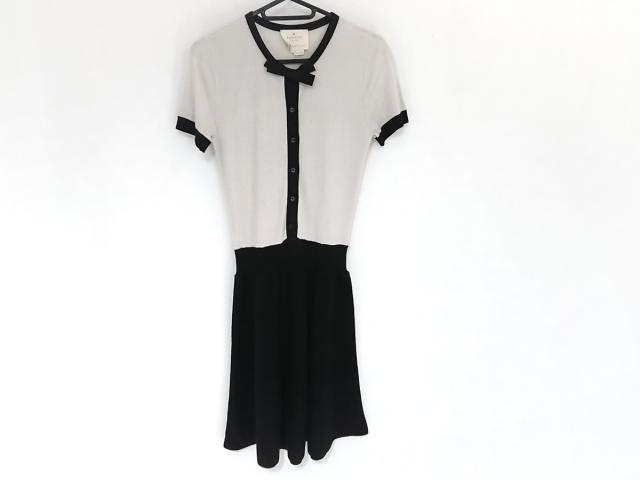 ケイトスペード Kate Spade ワンピース サイズxxs Xs レディース 黒 アイボリー ニット 中古 0219の通販はau Pay マーケット ブランディア Au Pay マーケット店