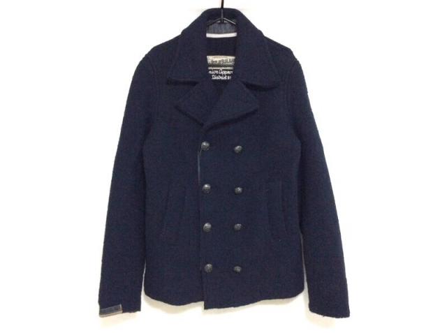 リプレイ Replay Pコート サイズm メンズ ダークネイビー 冬物 圧縮ニット デニム 中古 0226の通販はau Pay マーケット ブランディア Au Pay マーケット店