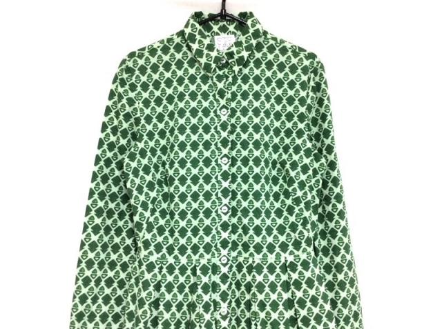 ステラ ジャン Stella Jean ワンピース サイズ40 M レディース 美品 ライトグリーン グリーン シャツワンピ 中古 0528の通販はau Pay マーケット ブランディア Au Pay マーケット店