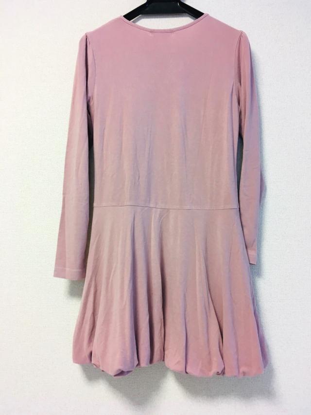 正規店仕入れの ギャラリービスコンティ 新品 ワンピース 光沢 ピンク サイズ2 M位 超目玉 Www Ijqr Net